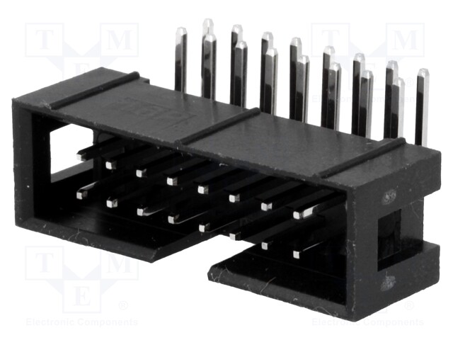 PISTORASIA - IDC - UROS - PIN: 16 - 90° KULMA - THT - KULLATTU - 2,54MM - IDC liittimet - ZL231-16KG - 1