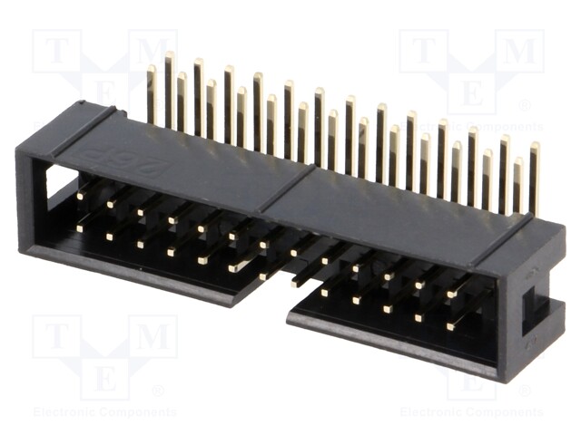 PISTORASIA - IDC - UROS - PIN: 26 - 90° KULMA - THT - KULLATTU - 2,54MM - IDC liittimet - ZL231-26KG - 1