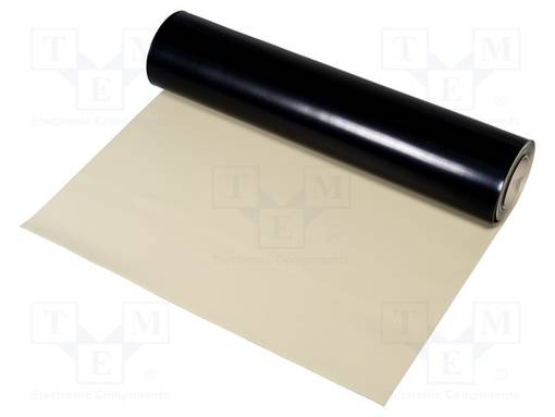 MATTO: PÖYTÄ-ESD - BEIGE - PIT: LEV: 1M - PAKS: 2MM - 440°C - ESD työalustat - MATROLL-100X1000BG - 1