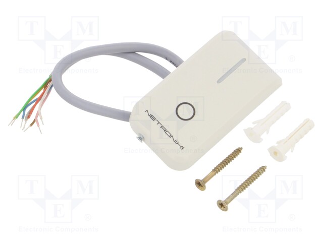RFID-LUKIJA - 8÷24V - MODBUS RTU,NETRONIX,OSDP - ANTENNI,BUZZER - RFID-moduulit ja -lukijat - MW-R8G - 1