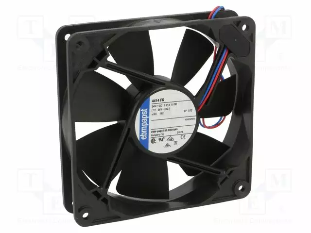 LAITETUULETIN - DC - 2900KIERROSTA/MIN - DC 24V tuulettimet - 4414FG - 1