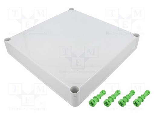 KANSI - 320X320X50MM - KOTELOITA VARTEN - HARMAA - Koteloiden lisätarvikkeet - GDG2-G - 1