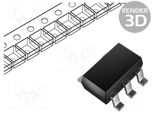 REGULAATTORI LDO,LINEAARINEN,SÄÄDELTY - 0,9÷7V - LDO säätämätt. jännitestabilisaattorit - TS9015CX5-RFG - 1