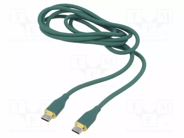KAAPELI - CABLEXPERT - USB 2.0 - USB C PISTOKE,MOLEMMIN PUOLIN - USB kaapelit ja adapterit - CC-USB2S-CMCM1.5G - 1