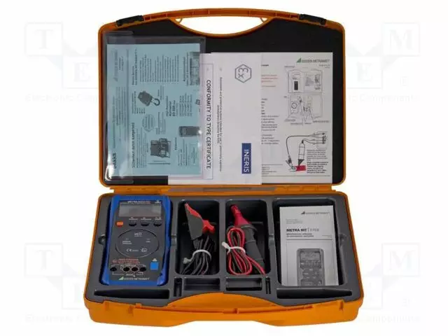 MILLIOHMIMITTARI - LCD - 4,75 NUMEROAOHM,300MOHM,3OHM,30OHM - IP54 - Milliohmimittarit - GM-M227G - 1