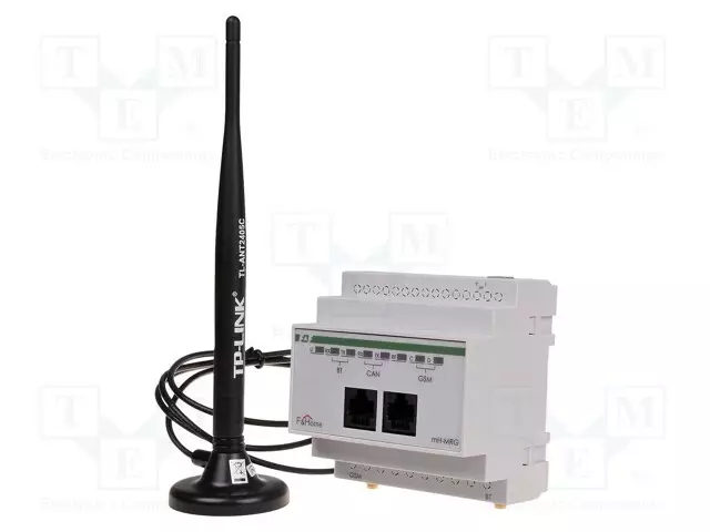 GSM MODUULIOHJAIN - CAN - DIN-KISKOLLE - 24VDC - IP20 - F&HOME - 0÷45°C - Rakennusautomatiikka - MH-MRG - 1