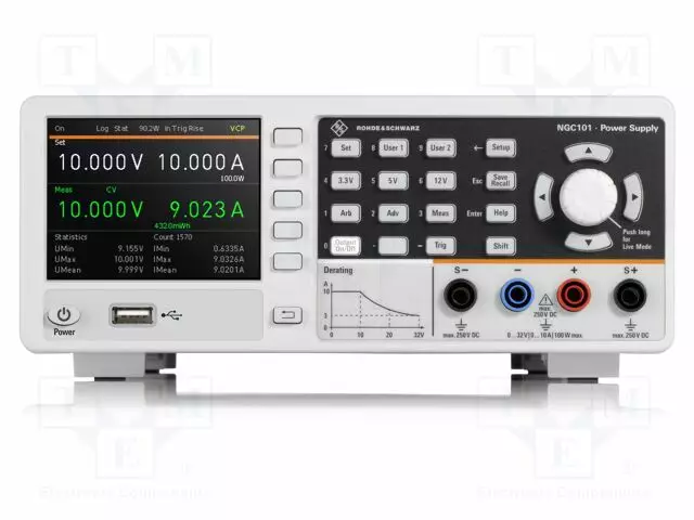 LABORATORY POWER SUPPLY: PROGRAMMABLE - SINGLE-CHANNEL - CH: 1 - Laboratorioteholähteet - NGC101-G - 1