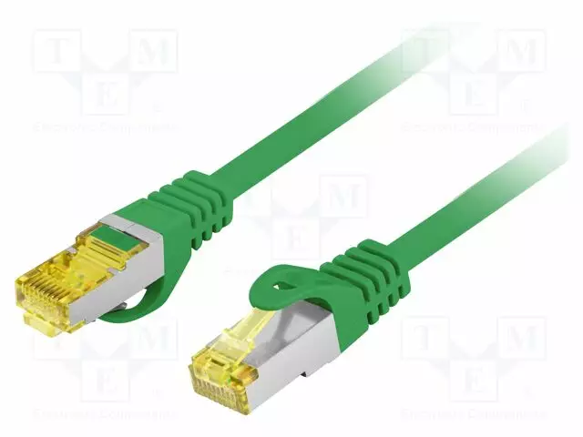 PATCH KAAPELI - S/FTP - CAT: 6A - RJ45-PISTOKE,MOLEMMIN PUOLIN - LANKA - RJ45 Ethernet kaapelit - PCF6A-10CU-2000-G - 1