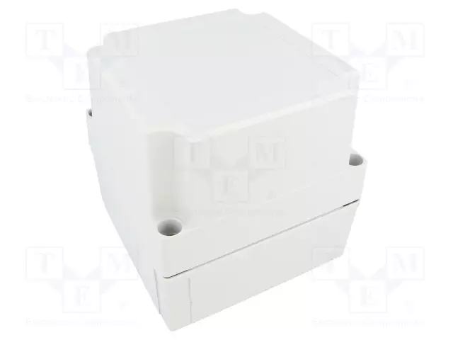 ASENNUSKOTELO - X: 130MM - Y: 130MM - Z: 125MM - MNX - ABS - Yleiskäyttöiset kotelot - ABS125125HG - 1