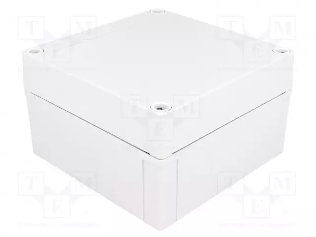 ASENNUSKOTELO - X: 130MM - Y: 130MM - Z: 75MM - MNX - ABS - IK07 - Yleiskäyttöiset kotelot - ABS12575HG - 1