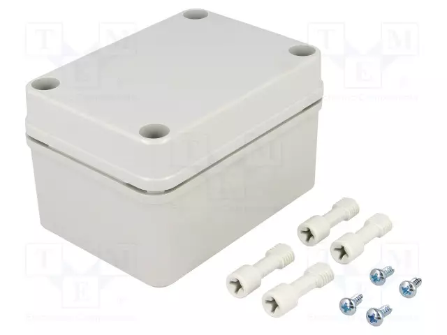 ASENNUSKOTELO - X: 80MM - Y: 110MM - Z: 65MM - PICCOLO - ABS - Yleiskäyttöiset kotelot - ABSB65G - 1