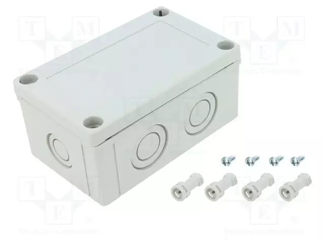 ASENNUSKOTELO - X: 80MM - Y: 130MM - Z: 60MM - MNX - HARMA - Yleiskäyttöiset kotelot - PCM10060G - 1