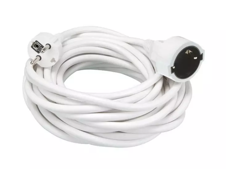 EXTENSION CABLE 10M - WHITE - Jatkojohdot ja -haaroittimet - EC10-G - 1