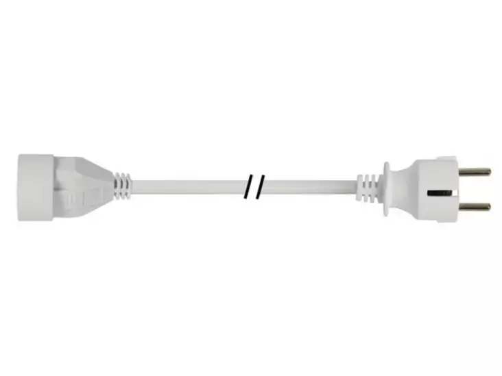 EXTENSION CABLE 3M - WHITE - Jatkojohdot ja -haaroittimet - EC03-G - 1