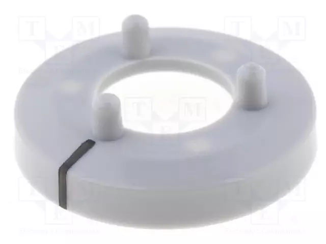 KILPI - POLYAMIDI - HARMAA - 15MM - -20÷70°C - Potentiometrien nupit - G15T-G - 1