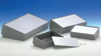 KOTELO ABS-MUOVIA 216x130x77,7mm PULT36 PULPETTIMALLI TUMMANHARMAA - Kotelot - Teko-sarja - TK363G - 1