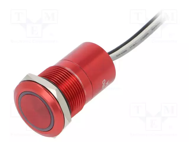 KYTKIN: KAPASITIIVINEN - AS: 2 - SPST-NC - 0,01A/12VDC - IP68 - ON-(OFF) - Kapasitiiviset kytkimet - BG-MC19MCRRG - 1