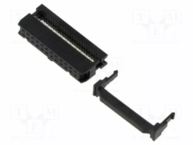 LIITIN: IDC - PISTOKE - NAARAS - PIN: 24 - IDC - - 2,54MM - 2X12 - IDC liittimet - FCS-C1-24-G - 1
