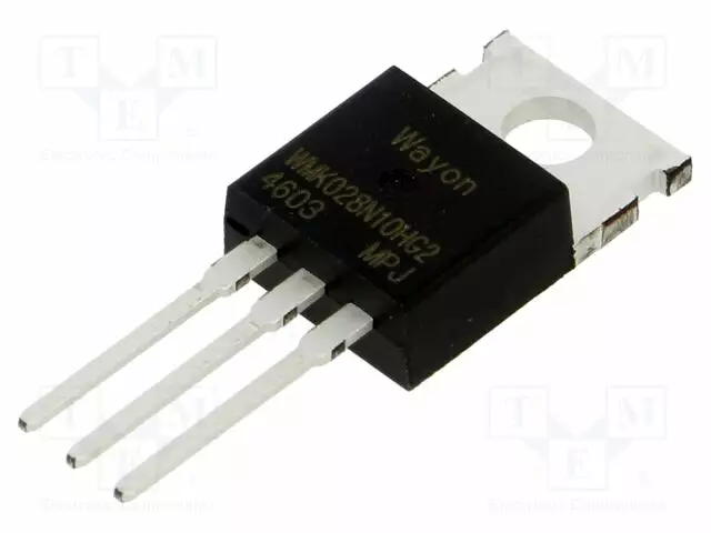 N-KANAVA MOSFET - UNI-POLAARINEN - 100V - 245A - IDM: 780A - 278W - Transistorit - WMK028N10HG2-CYG - 1