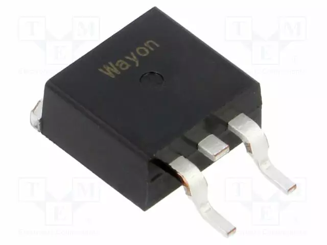 N-KANAVA MOSFET - UNI-POLAARINEN - 150V - 8,6A - IDM: 35A - 40,3W - Transistorit - WMO09N15TS-CYG - 1