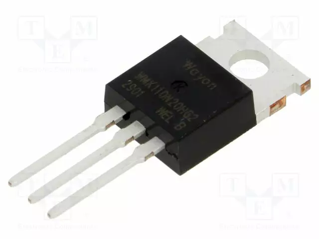 N-KANAVA MOSFET - UNI-POLAARINEN - 200V - 125A - IDM: 500A - Transistorit - WMK110N20HG2-CYG - 1