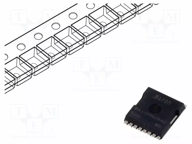 N-KANAVA MOSFET - UNI-POLAARINEN - 200V - 90A - IDM: 568A - 500W - Transistorit - WMLL099N20HG2-CYG - 1