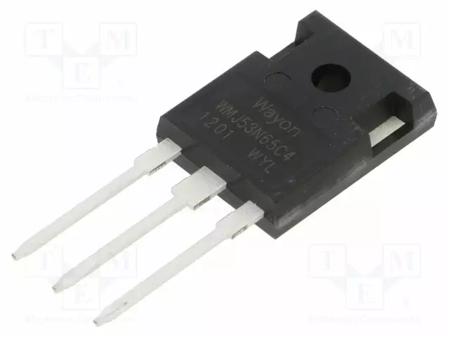 N-KANAVA MOSFET - WMOS™ C4 - UNI-POLAARINEN - 650V - 26A - 350W - Transistorit - WMJ53N65C4-CYG - 1