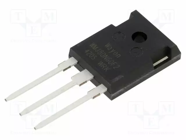 N-KANAVA MOSFET - WMOS™ F2 - UNI-POLAARINEN - 600V - 45A - 410W - Transistorit - WMJ80N60F2-CYG - 1