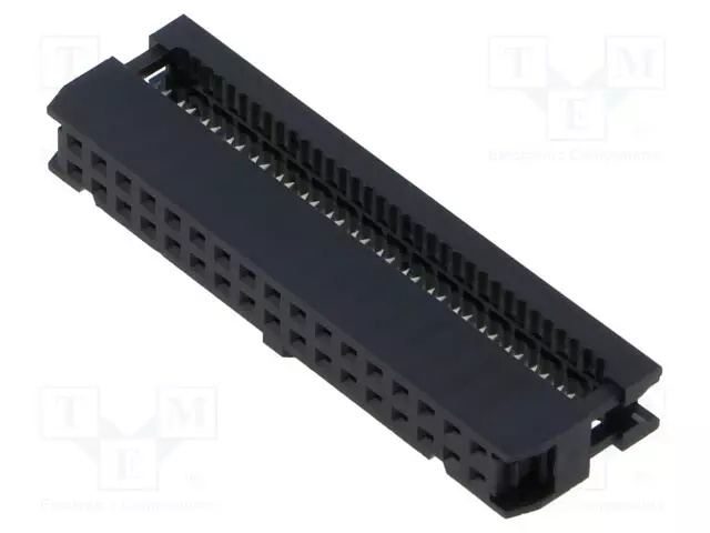LIITIN: IDC - PISTOKE - NAARAS - PIN: 34 - IDC - - 2,54MM - 2X17 - IDC liittimet - FCS-C1-34-G - 1