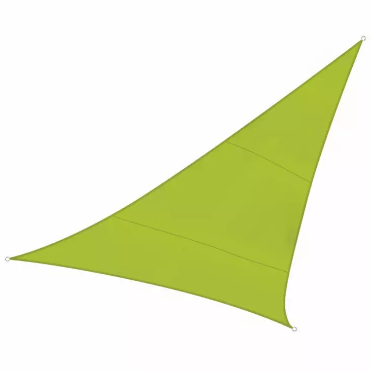 SHADE SAIL - TRIANGLE - 5 x 5 x 5 m - COLOUR: LIME GREEN - Piha ja terassikalusteet - GSS3500LG - 1