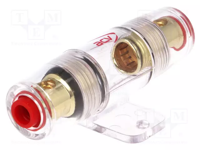 SULAKKEEN KOTELO - KULLATTU - TULOJOHD.POIKKI.MAKS: 20MM2 - Autokaiuttimet ja soviterenkaat - AGU3801-01G - 1