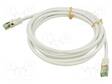 PATCH KAAPELI - S/FTP - CAT: CAT 8.1 - RJ45-PISTOKE,MOLEMMIN PUOLIN - RJ45 Ethernet kaapelit - SFTP8.1-CU-030WH - 1