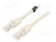 PATCH KAAPELI - U/UTP - CAT 6 - RJ45-PISTOKE,MOLEMMIN PUOLIN - CCA - 2M - RJ45 Ethernet kaapelit - IBEHH - 1