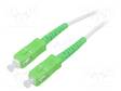 VALOKUITU PATCH-KAAPELI - OS2 - SC/APC,MOLEMMIN PUOLIN LSZH - Patchcordit ja valokuitu-pigtailit - SCA-SCAOS2-300WH - 1