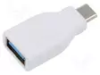 ADAPTERI - OTG,USB 3.0 - USB A RASIA,USB C PISTOKE - USB kaapelit ja adapterit - OTG-USBAC-WH - 1