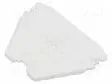 PÄÄTYLEVY - PTRV - VALKOINEN - POLYAMIDI - Kiskoliittimet - D-PTRV4WH - 2
