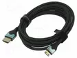 KAAPELI - HDMI-PISTOKE,MINI HDMI LIITIN - TEKSTIILI - HDMI 2.1 - HDMI, DVI, DisplayPort johdot - AGJGH - 1