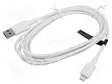 KAAPELI - USB 2.0 - APPLE LIGHTNING-PISTOKE,USB A PISTOKE - 2M - USB kaapelit ja adapterit - LAMWH - 1