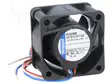 LAITETUULETIN - DC - 12VDC - 40X40X25MM - 24M3/H - 46DBA - KUULA - DC 12V tuulettimet - 412J2HH - 1