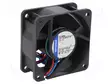 LAITETUULETIN - DC - 12VDC - 60X60X25MM - 56M3/H - 43DBA - LIUKU - DC 12V tuulettimet - 612NGHH - 1