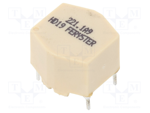 KURISTIN - THT - 1,9AOHM - -20÷50% - DTS-12.5 - VAAKASUORA - Kuristimet - DTS12.50.221.9CH - 1