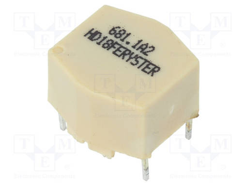 KURISTIN - THT - 1,2AOHM - -20÷50% - DTS-10 - VAAKASUORA - Kuristimet - DTS-100.681.2-CH - 1