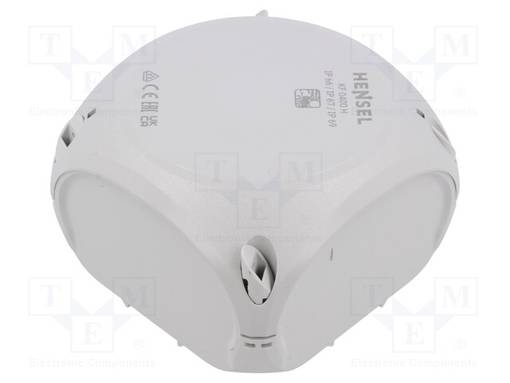 KYTKENTÄRASIA - X: 104MM - Y: 104MM - Z: 70MM - IP66,IP67 - HARMA - Kytkentärasiat - HENSEL-KF-0400-H - 1