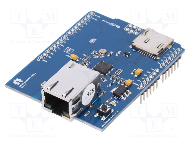 LAAJENNUSLEVY - PROTOTYYPPIPIIRILEVY - KOMP: W5200 - WIZNET W5200 - Laajennuslevyt - W5200-ETH-SH - 1