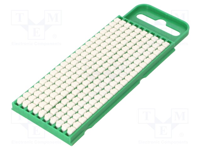 MERKIT - 0,8÷2,2MM - POLYAMIDI - VALKOINEN - -40÷85°C - PAINETTAVA - WIC - Kaapeleiden merkintä - WIC0-WHITE-WH - 1