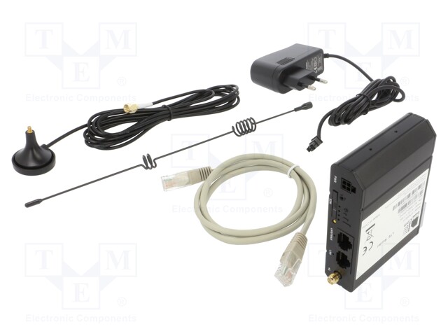 MODUULI: ROUTER LTE - DIN-KISKOLLE,RUUVATTU - 4G,LTE - 4G,ETHERNET - M2M (GPRS/HSPA/LTE) moduulit - R7600E-H - 1