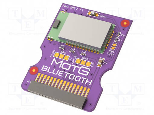 MOTG - UART - BLUETOOTH - RN4870 - PROTOTYYPPIPIIRILEVY - Embedded järjestelmien lisätarvikkeet - MOTG-BLUETOOTH - 1