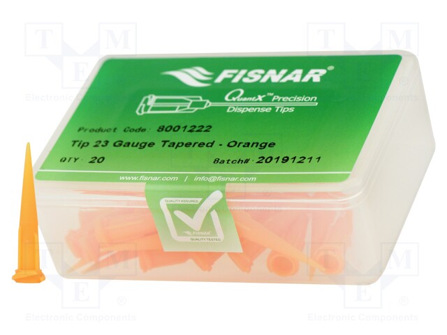 NEULA: MUOVI-1,25" - KOKO: 23 - SUORA,KARTIOMAINEN - 0,33MM - Jakelulaitteet ja lisätarvikkeet - FIS-23H - 1