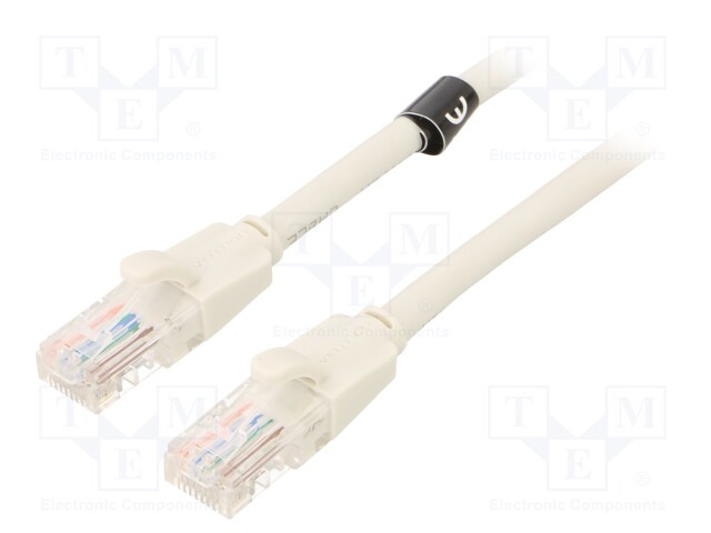 PATCH KAAPELI - U/UTP - CAT 6 - RJ45-PISTOKE,MOLEMMIN PUOLIN - CCA - 2M - RJ45 Ethernet kaapelit - IBEHH - 1