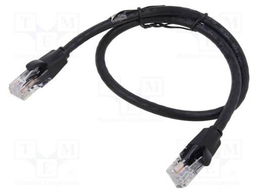 PATCH KAAPELI - U/UTP - CAT: 6 - RJ45-PISTOKE,MOLEMMIN PUOLIN - LANKA - RJ45 Ethernet kaapelit - IBEBH - 1